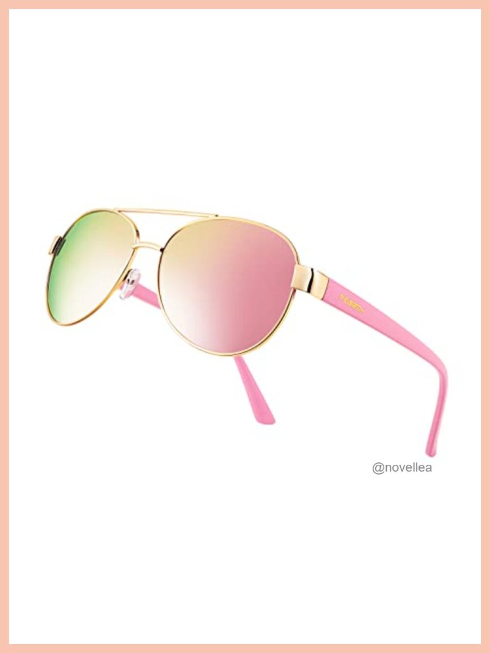 Classic Pilot Style Polarized Sunglasses UV400 Protection Metal Frame Driving